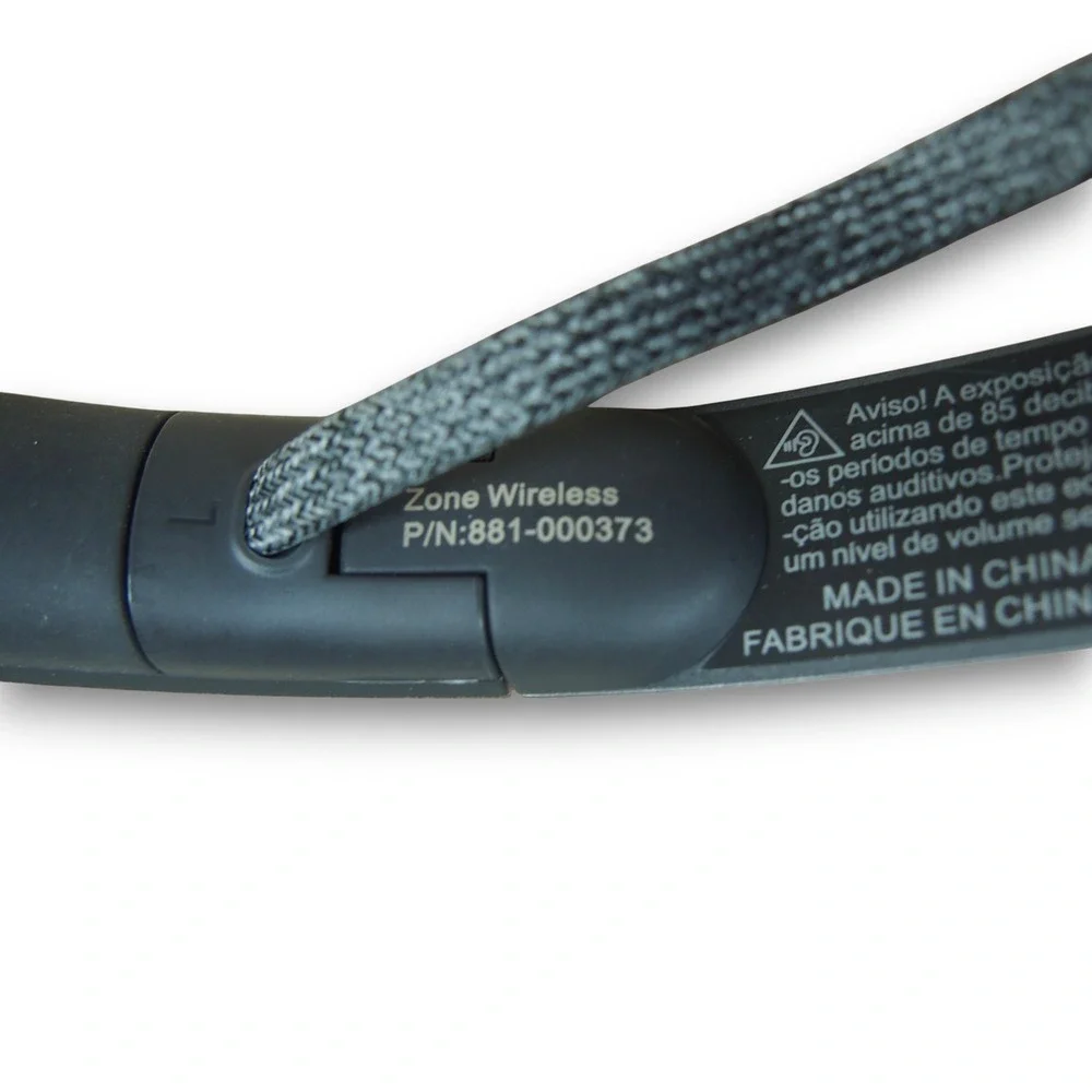 Logitech Zone Wireless Bluetooth Headset Graphite Black ANC A00082‎ 881-000373